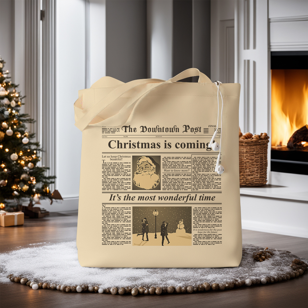 Сумка-шоппер 'Christmas is coming...'