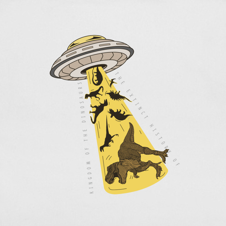 Сумка-шоппер 'Dino UFO'