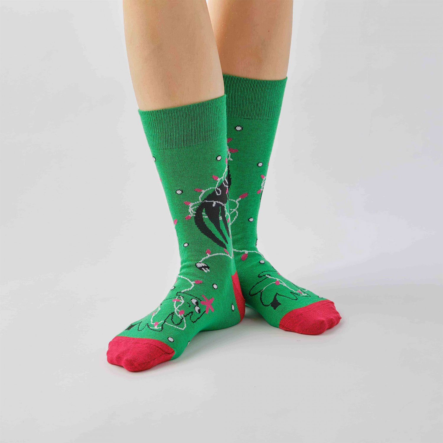 Носки 'Гирлянда твоего кота', размеры 42-47