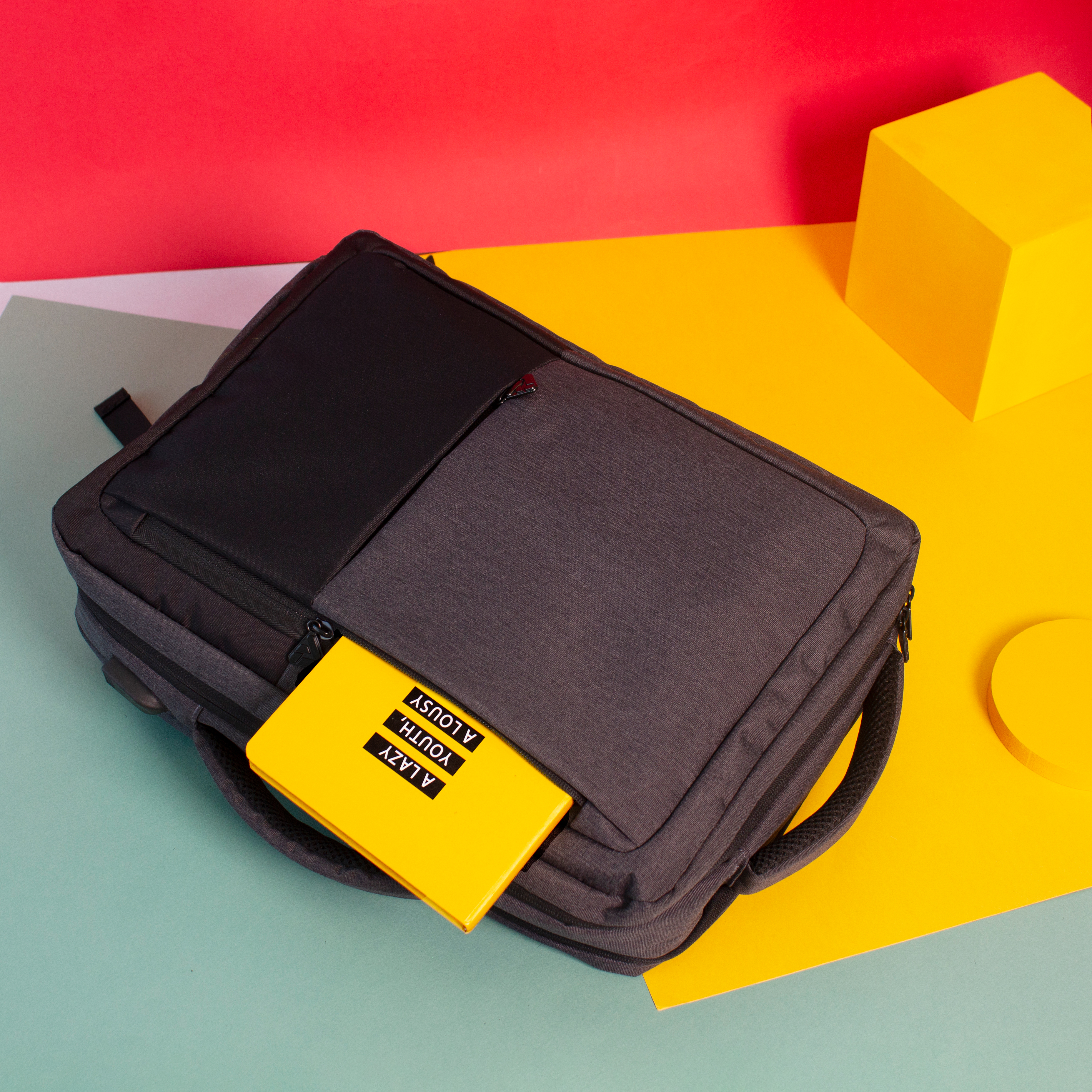 Рюкзак-трансформер для ноутбука 'Bulk' (разные цвета) / Серый