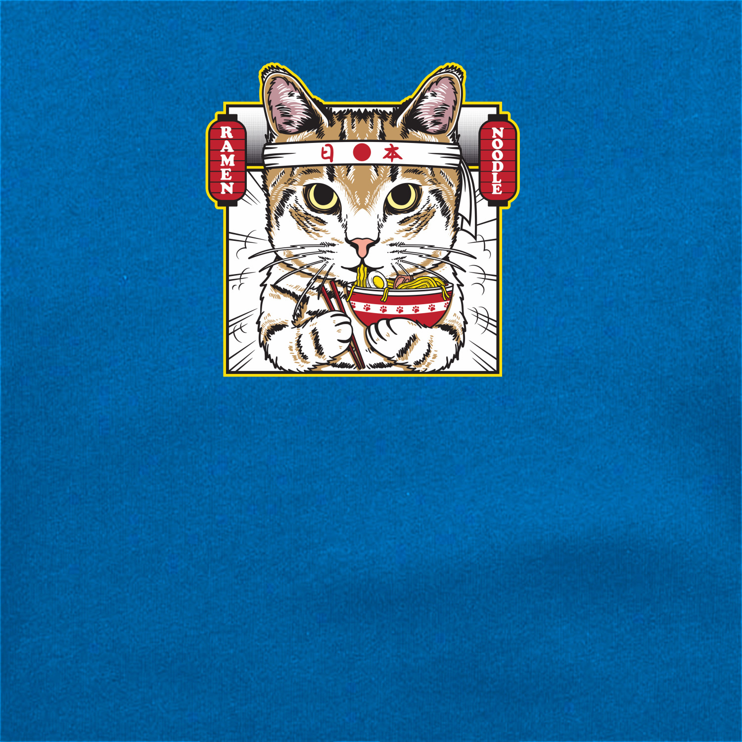 Свитшот мужской 'Japanese cat'