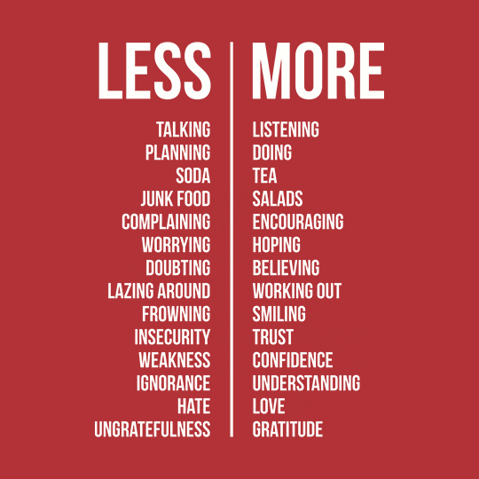 Ежедневник 'Less and More'