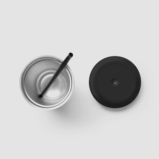 Термостакан 'Black, black'