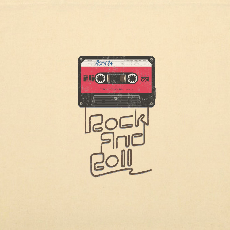 Сумка-шоппер 'Rock and Roll'