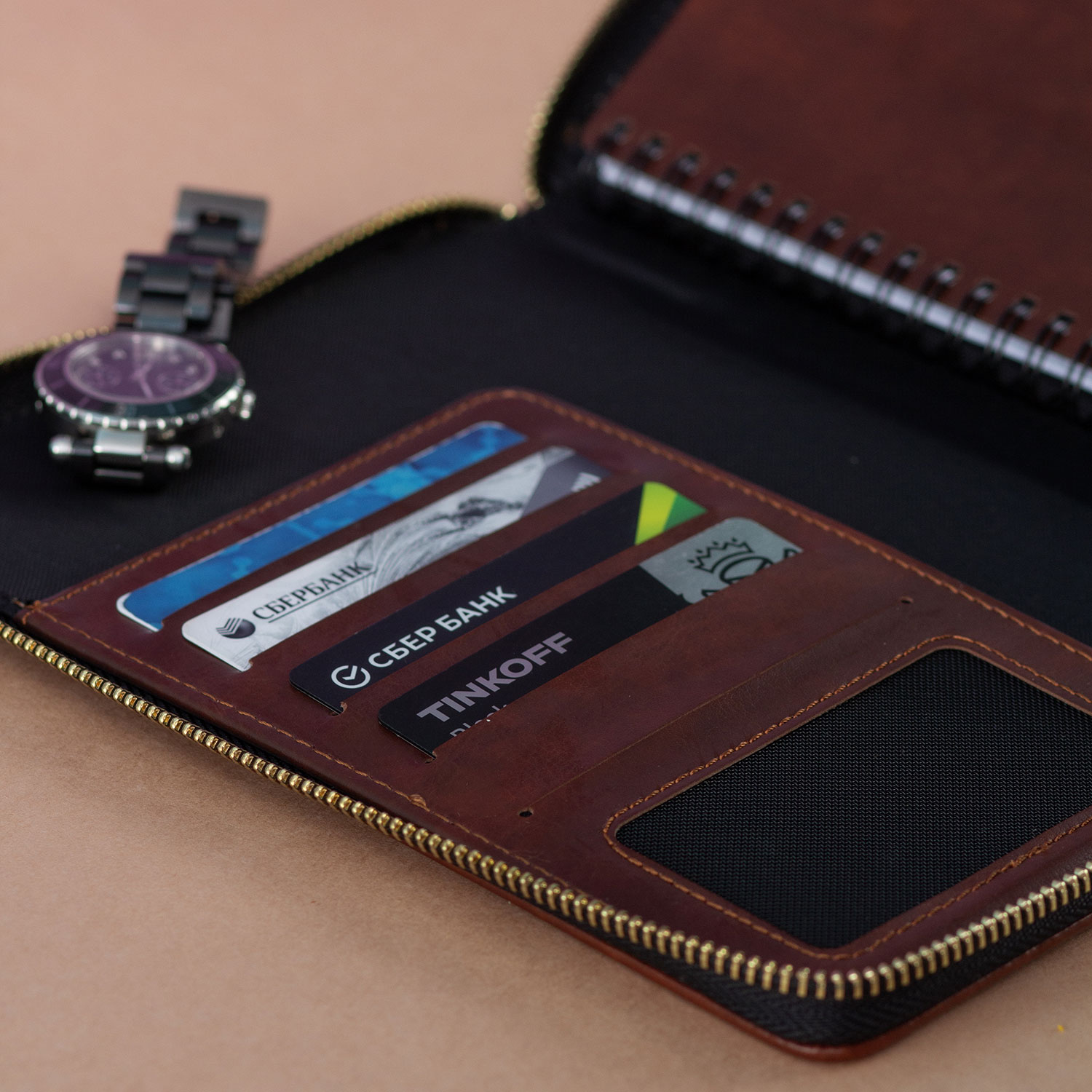 Блокнот с RFID защитой 'For business'