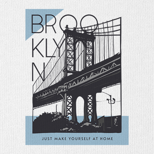 Футболка унисекс 'Brooklyn'