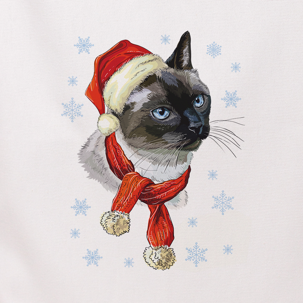 Сумка-шоппер 'Snow Cat'