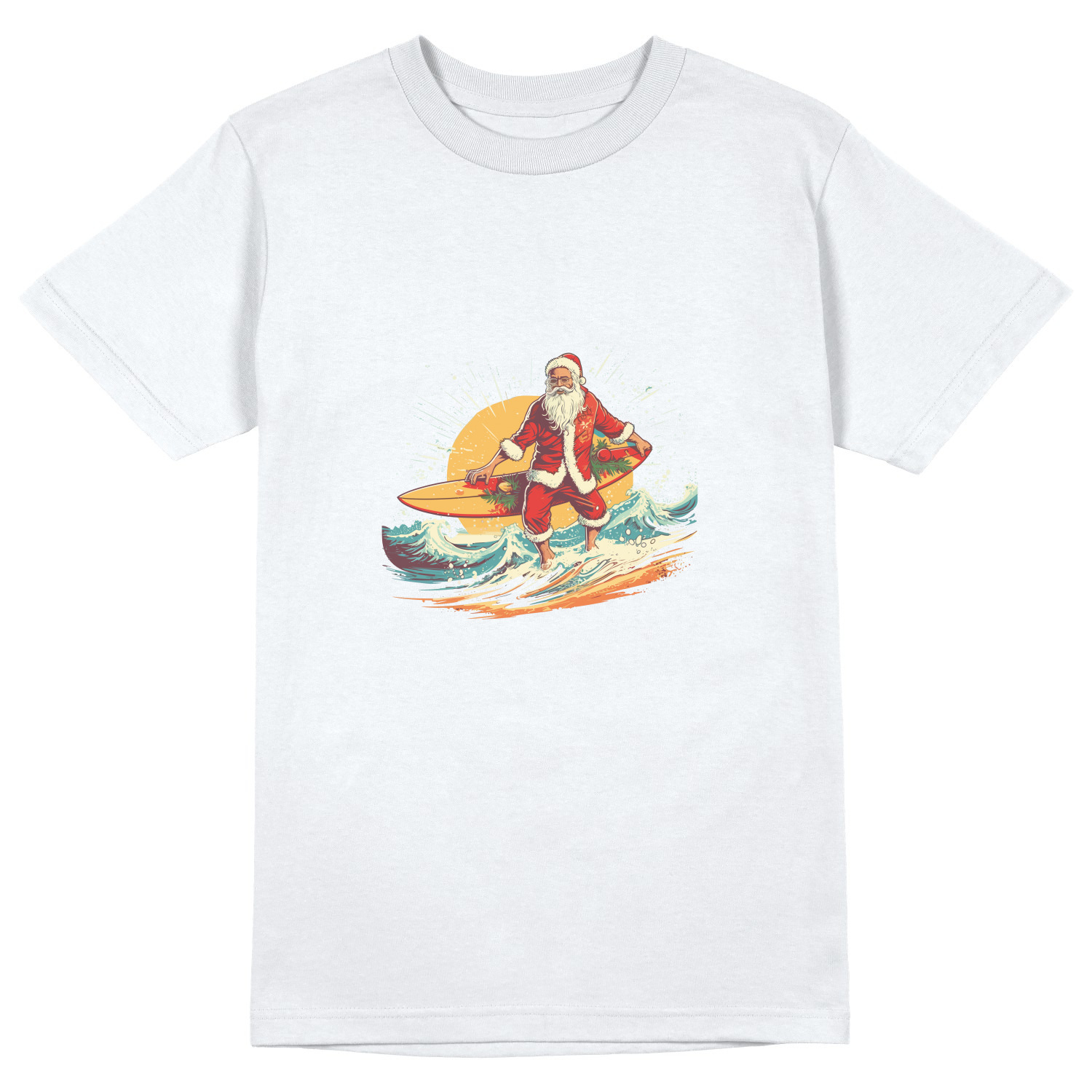Футболка унисекс 'Summer Santa' 