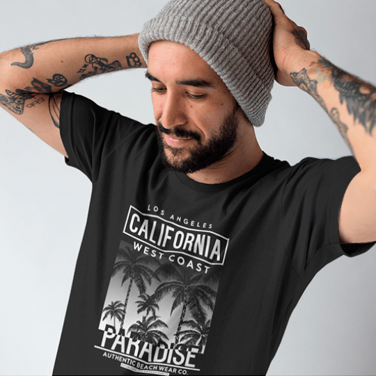

Футболка унисекс 'West coast' (разные размеры) / 2XL