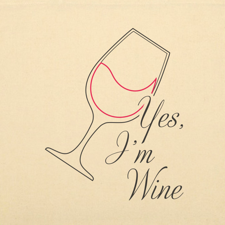 Сумка-шоппер 'Wine'