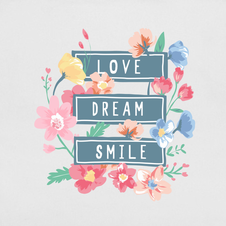 Сумка-шоппер 'Love dream smile'