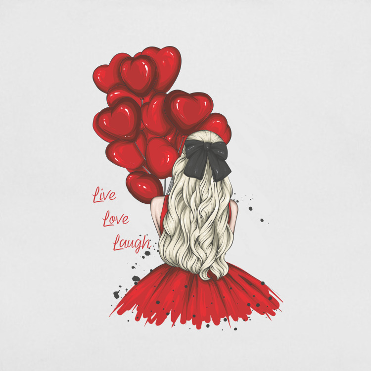 Сумка-шоппер 'Girl with balloons'