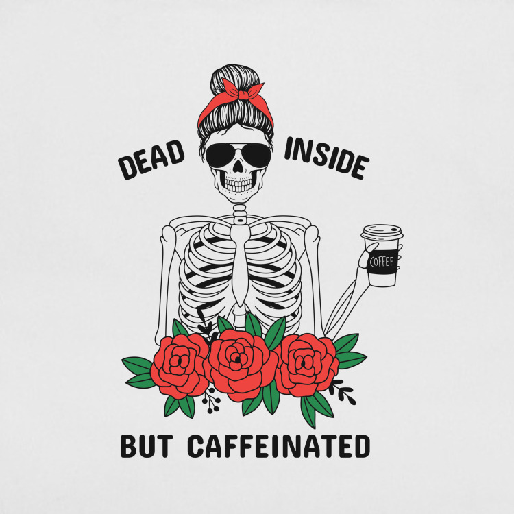 Сумка-шоппер 'Dead inside'