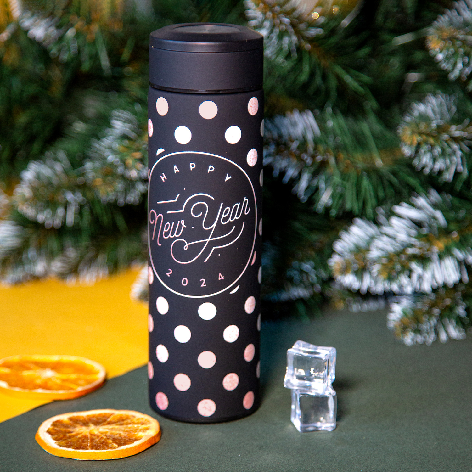 Термоc 'New Year Dots'